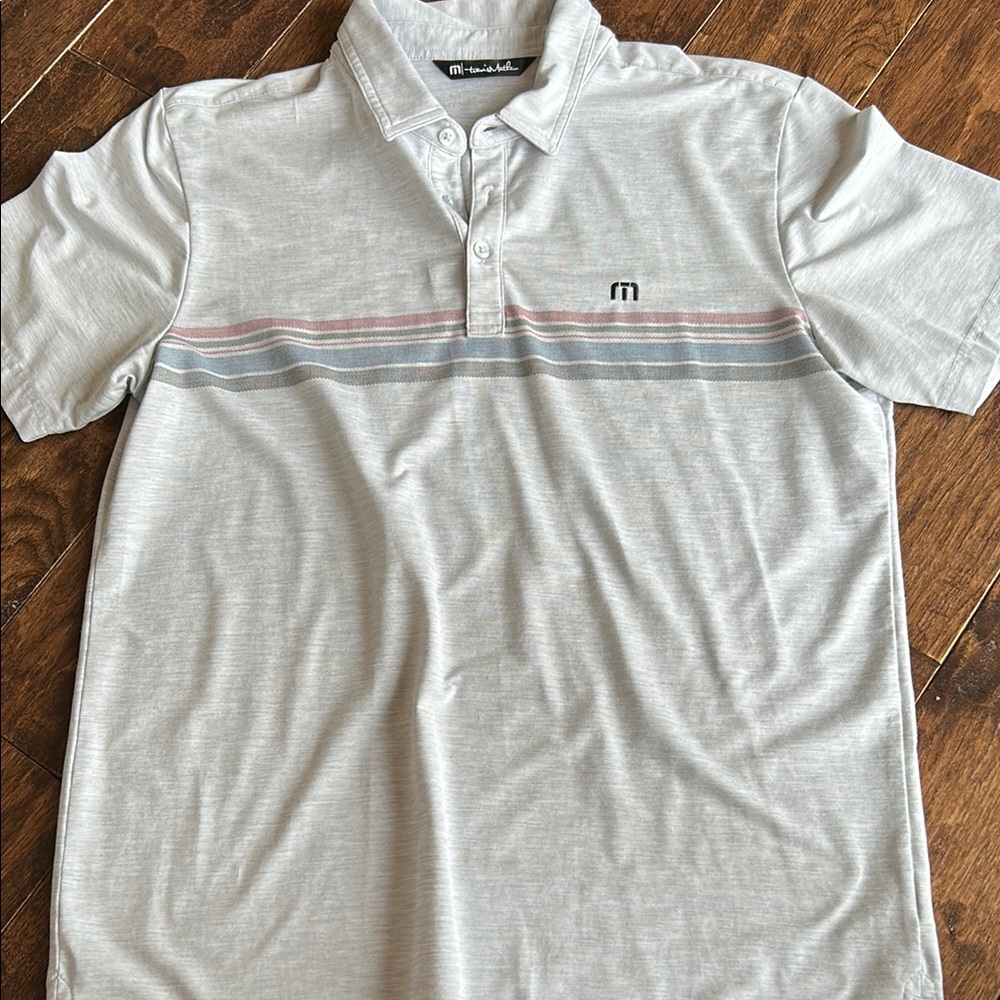 Men's Gray Polo Shirt